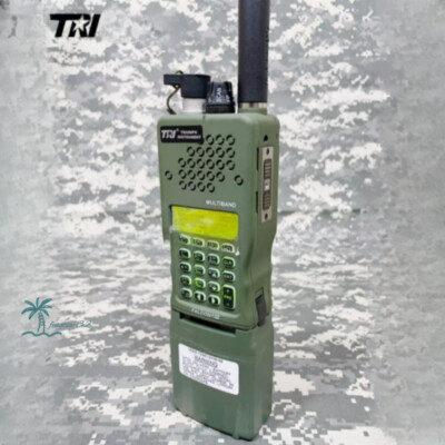 TRI AN/PRC-152 Aluminum Alloy UV Three Proof 6-speed Walkie Talkie