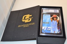 2022 NIL Fanbox Genesis Leaky Black Encased Auto 1/750 UNC Tar Heels Limited Ed