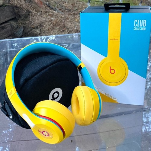 New Sealed - Beats Solo3 Wireless Bluetooth Club Collection Headphones - Yellow - Picture 8 of 24