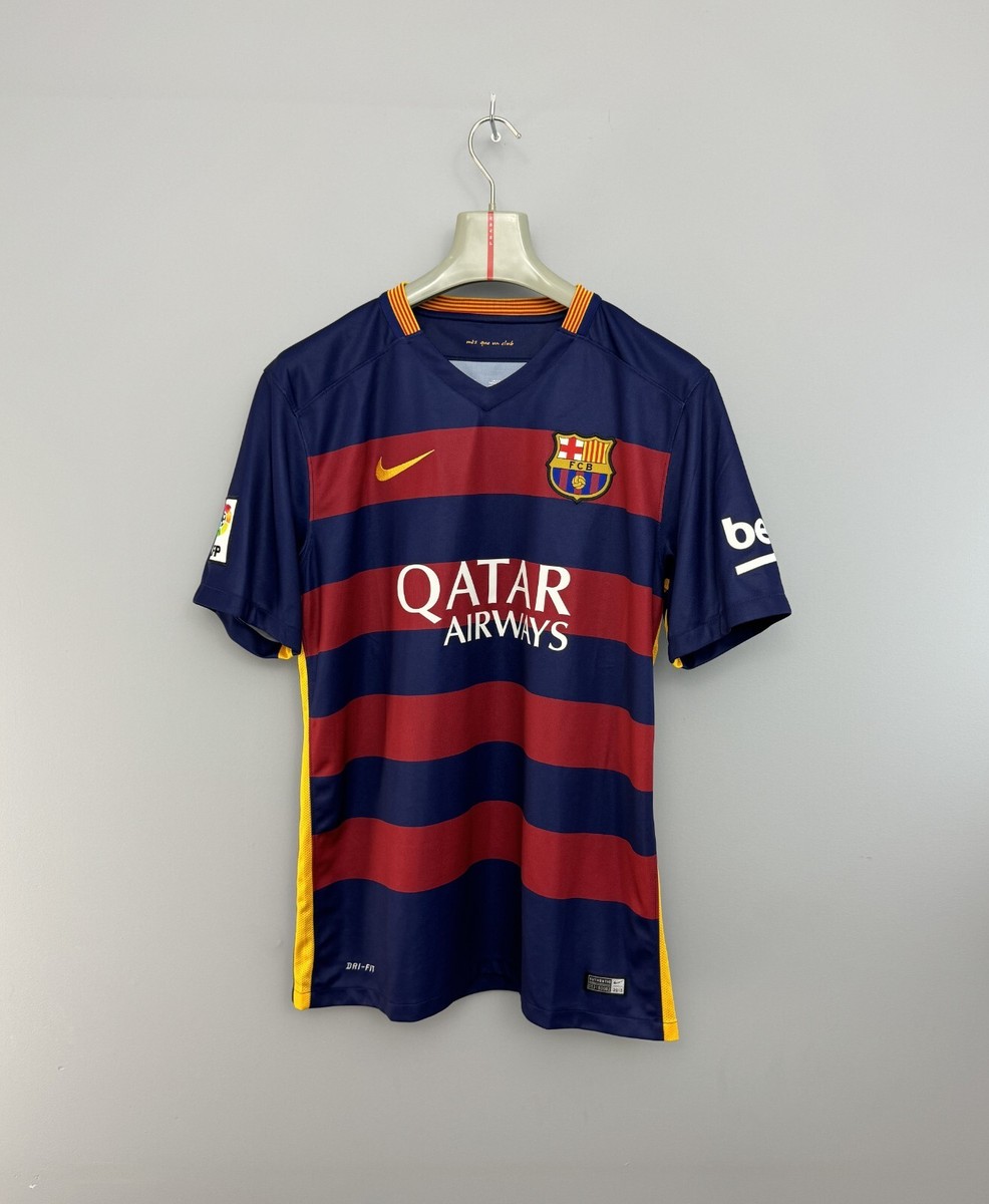 FC Barcelona 2015 2016 Nike Home #6 Xavi Soccer Jersey