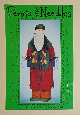 Penn s & Needles Namely Noah Pattern #218 40'' Requires boards, drill, fabric etc
