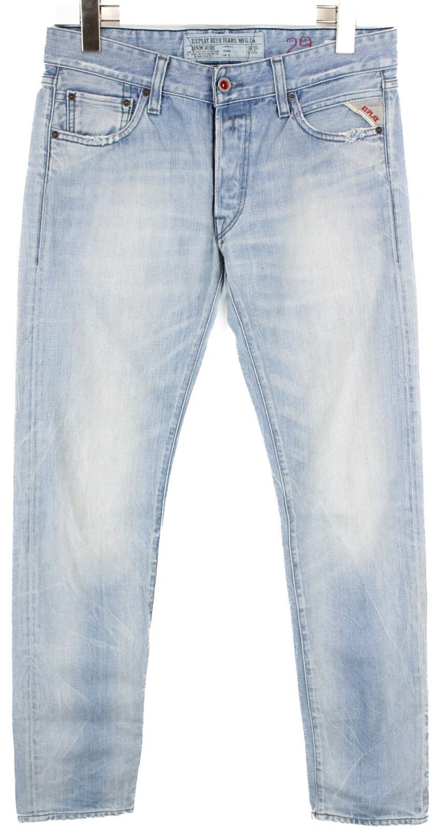 Forkortelse Nogle gange nogle gange Selskab REPLAY LENRICK MA 989 Men W29/L32 Fade Effect Slightly Ripped Jeans | eBay Forkortelse Nogle gange nogle gange Selskab REPLAY LENRICK MA 989 Men W29/L32 Fade Effect Slightly Ripped Jeans | eBay