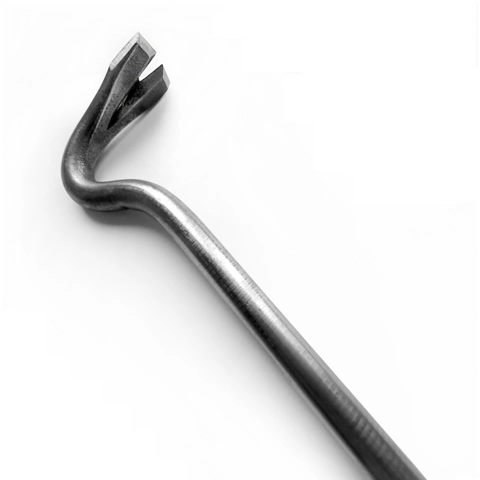 Extrator de unhas de titânio, leve, feito à mão, comprimento 250 mm / 9,85 pol - Imagem 2 de 4