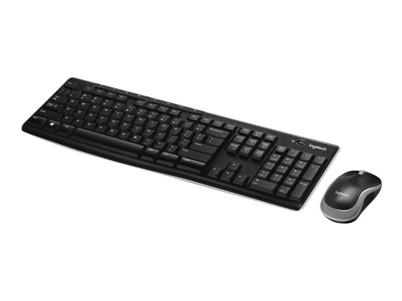 Logitech Wireless Combo MK270 Full-size (100%) Cablato RF 920-004527
