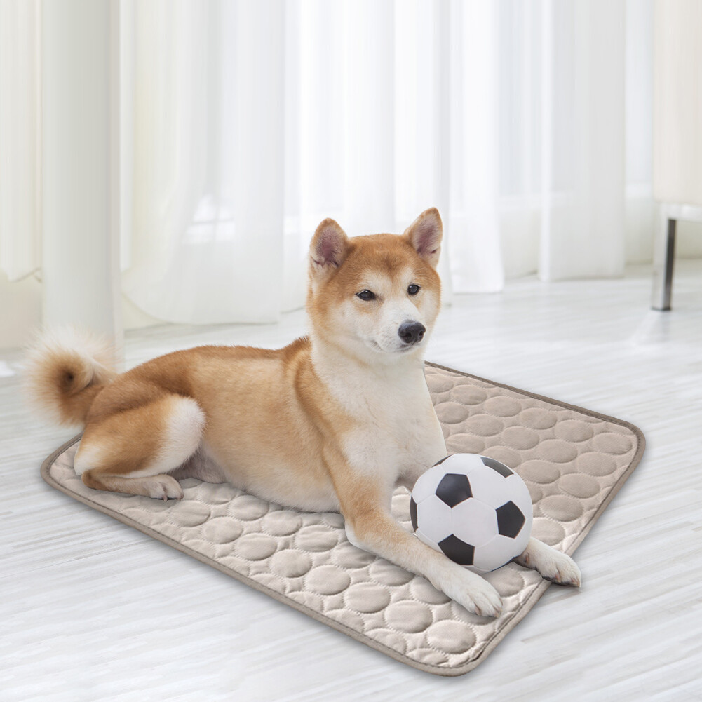 Cooling Mat Blanket Breathable Cooling Sleeping Pad Pet Supplies for