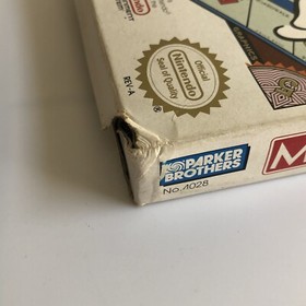 1991 Vintage MONOPOLY Nintendo NES Video Game With Box