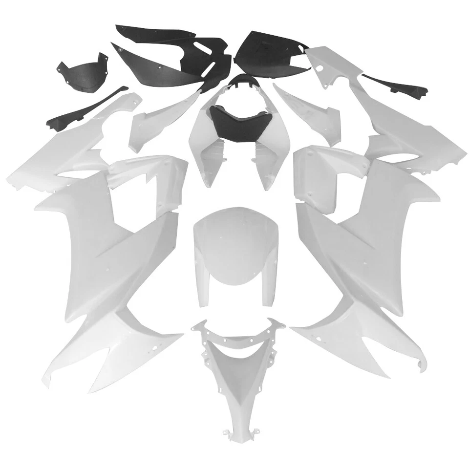 Комплект неокрашенного обтекателя для кузова Kawasaki Ninja ZX10R 2008-2010 ZX1000 ABS - Изображение 2 из 2