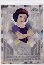 2023 Topps Disney Chrome 100 Years Diamond Wave Parallel 66 Snow White 064/100