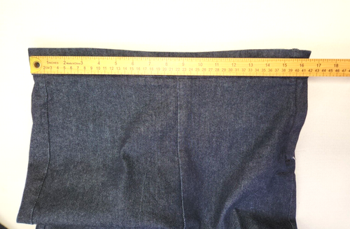 Express super high-rise Cotton blend stretch denim pants side zip flare New 12L - Picture 9 of 11