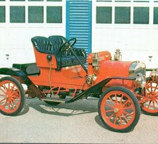 1910 Maxwell Model AA 2cyl Runabout Car Auto Clark Collection Vintage Postcard