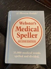 Webster’s Medical Speller: 2nd Edition Hardcover Book