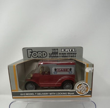 1988 Ertl 1913 Model T Delivery Bank CASE 1/25 Scale 668