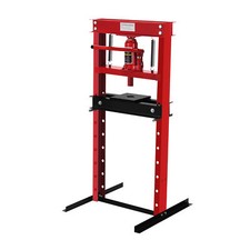 Heavy Duty Hydraulic Shop Press 12 Ton w/ Plates H-Frame Benchtop Press Stand