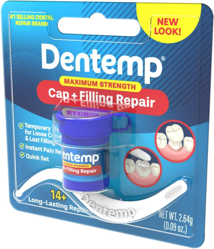 Maximum Strength Loose Cap And Lost Filling Repair - Dental Repair Kit F - Picture 2 of 6