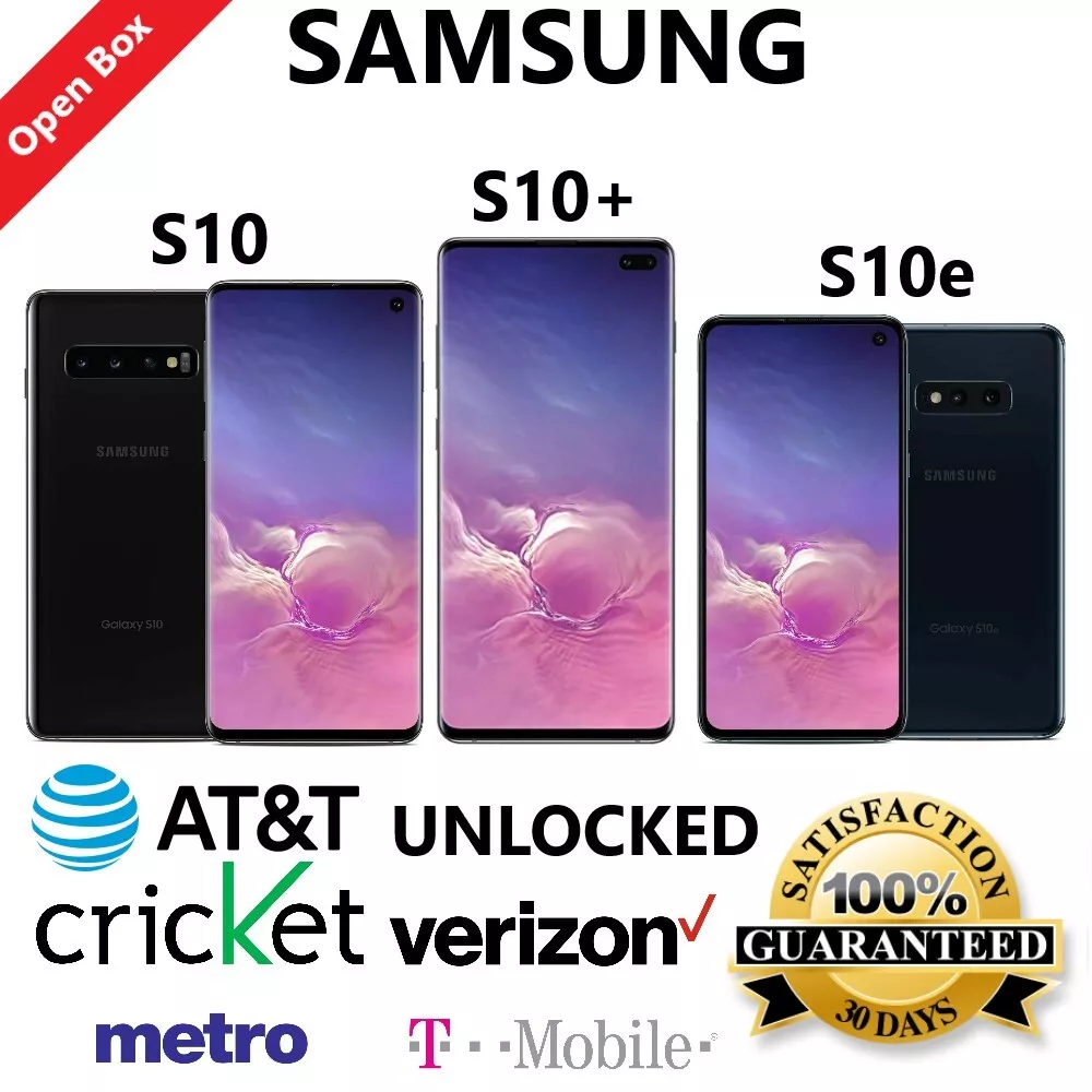 Fully Unlocked Samsung Galaxy S10 Plus 128GB (GSM+CDMA) AT&T T