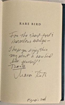 Maria Ruth Mudd Maria Mudd Ruth Rare Bird autograph signed 1st edition book ...