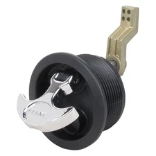 Perko 3/4" to 2-3/8" Cam Bar Black/Chrome Surface Mount T-Handle Hatch Latch