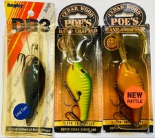 OLD AMERICAN LURE BAGLEY DB3 POE'S SERIES 400