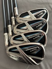 Used Taylormade Sim Max Irons 8,9,PW,AW Accra 50i Graphite Shafts