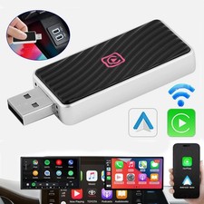  2026 Upgraded Wireless CarPlay Adapter for Apple iPhone  Android Plug and Play