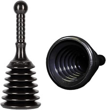 Heavy duty Sink Drain Plunger for Bathrooms, Kitchens, Sinks, Showers Plumber's
