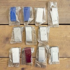  Lot of 11 Oticon Amigo Arc Hearing Aid Transmitter Receiver Outer Shell Cases