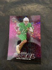 Akili Smith Jr 2023 Leaf Trinity Iron Steel Pre-Production Proof 1/1