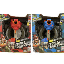 ZING Spiral Power Popper Mega Pack Toy 14+ Outdoor Fun Red or Blue