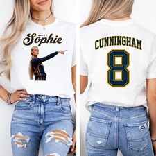 Shirt Sophie Cunningham 8 Fan Tee, Retro Athlete Graphic Shirt, Sports Fan Gift