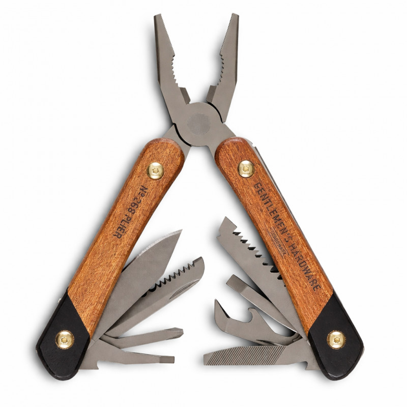 Multi outils compact 12 en 1 Gentlemen's Hardware avec pince et tournevis