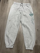 Playboy By Pacsun Playboy Club Medium Gray Sweat Pants STAIN SEE PICS