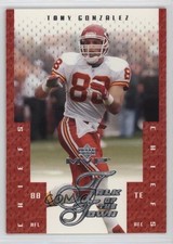 2003 Upper Deck MVP Talk of the Town Tony Gonzalez #TT-89 HOF 0t6c