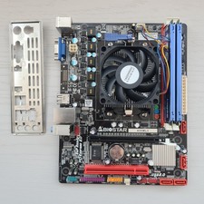 BIOSTAR A55ML2 V7 MATX MBoard & AMD A4 4000 APU - IO Shield - 8GB RAM - HSF