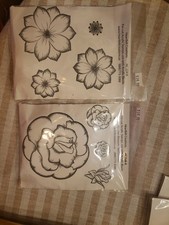 Heartfelt Creations STAMP Matches BLOSSOM Nestablities ROSE HC 226 A  HC 224 B