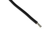 PrzewóD O PodwyżSzonej OdpornośCi Izolacja Silikonowa Czarny, 100M 1 Mm² 32/0,2