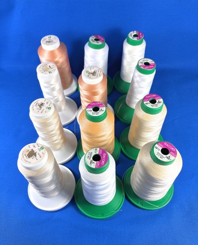 Lot Polyester Embroidery Thread Isacord Iris Longarm Cones