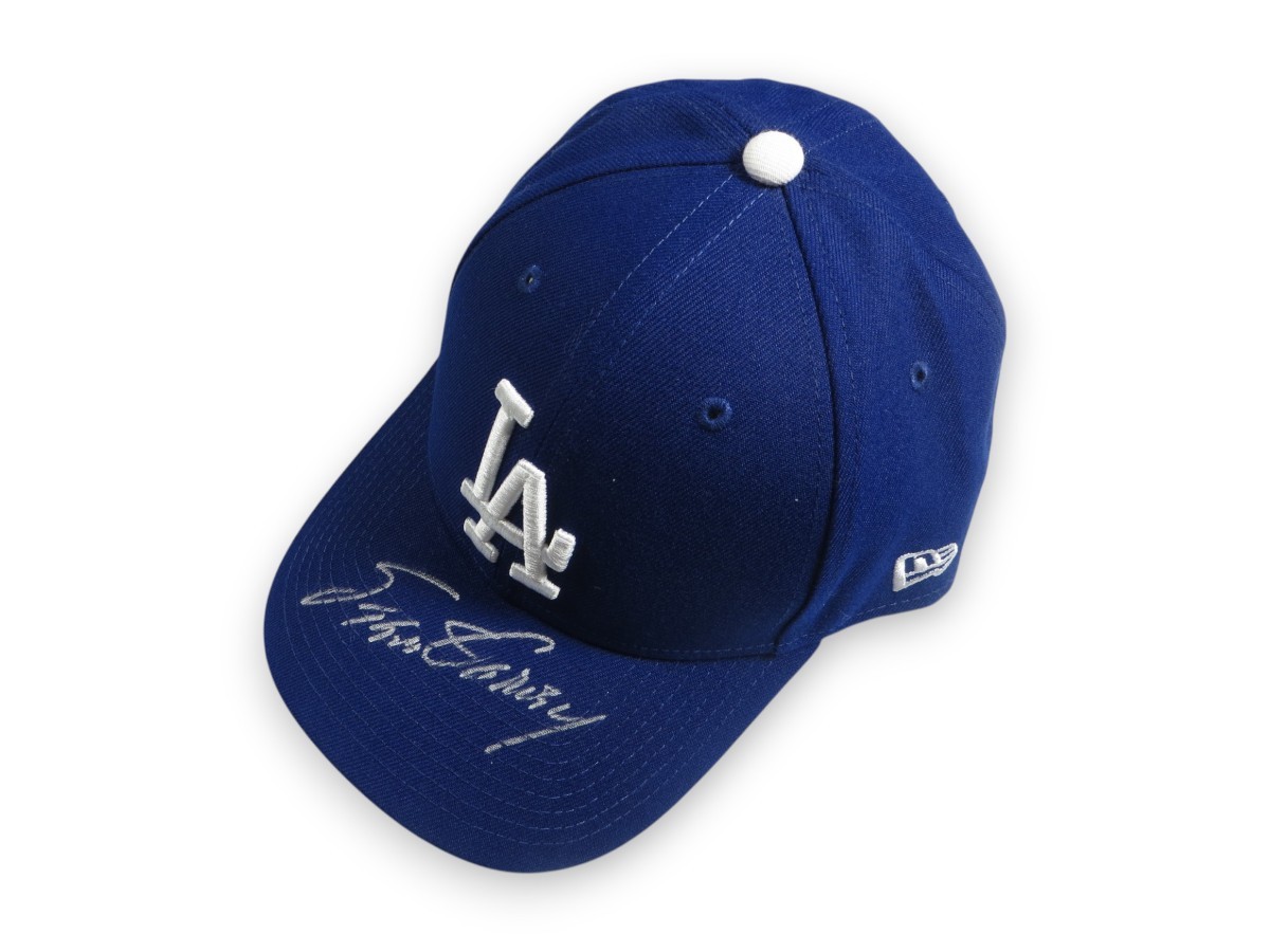 Steve Garvey Autographed Signed Los Angeles Dodgers Baseball Hat Cap Dodger New Era JSA Witnessed 