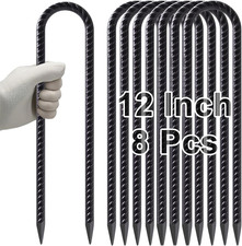 Trampoline Stakes Heavy Duty 12 Inch Trampoline Anchors High Wind
