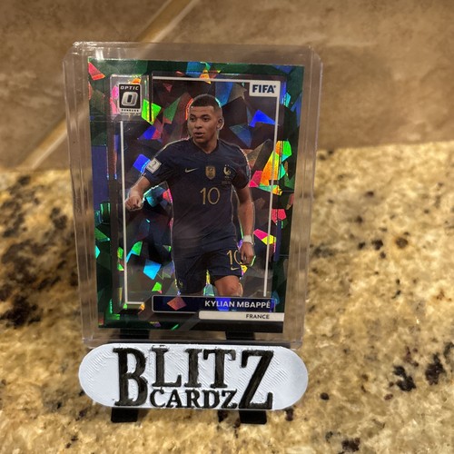 2022-23 Donruss Optic - Kylian Mbappe #51 Green Cracked Ice