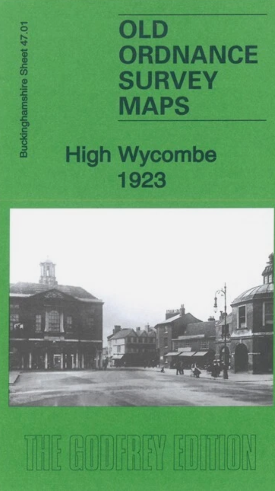 MAP OF High Wycombe 1923 Buckinghamshire Sheet 47.01 NEW 9781787215795