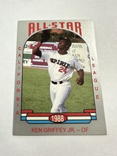1988 California League Ken Griffey Jr.