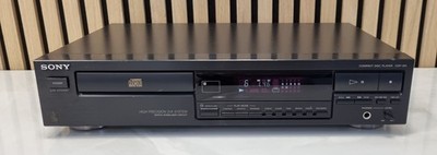 Sony CDP-391 CD-Player High Precision D/A System HiFi Deck Schwarz