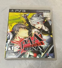 RZ Persona 4: Arena (Sony PlayStation 3, 2012) CIB Complete In Box With Manual