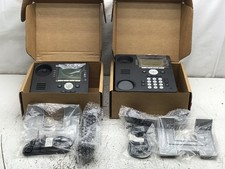 Lot of 2 Avaya 9608G IP 8-Line Gigabit Business Office Phone