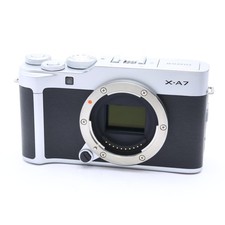 Fujifilm Fuji X-A7 Silver 24MP Mirrorless Camera Body 180