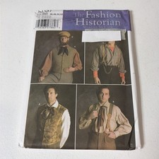Simplicity 5037 Men's Historical Pattern Uncut Size BB 46-52 Civil War Steampunk