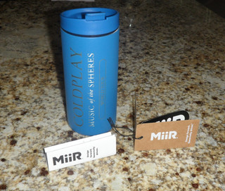 New COLDPLAY World Tour Music of the Spheres Water Bottle from MIIR