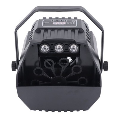 Remote Control Bubble Machine RGB Light Bubble Maker For Wedding Performance