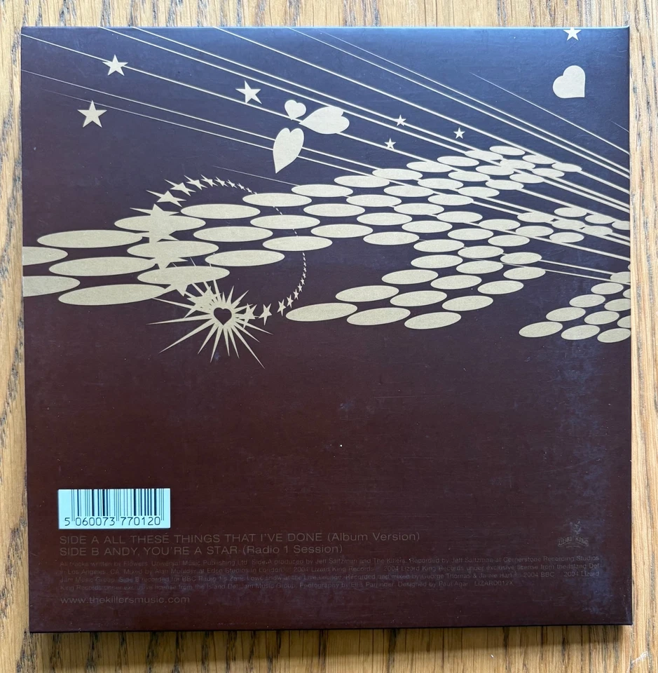 The Killers All These Things That I've Done 2004 UK Yellow Vinyl 2000 Pressed - Image 3 of 4