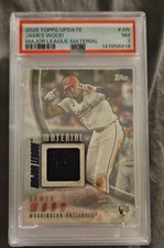 2025 Topps Update Series - Major League Material James Wood #MMU-JW (MEM, RC)